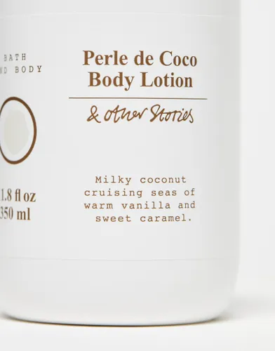 & Other Stories body lotion in perle de coco-No colour