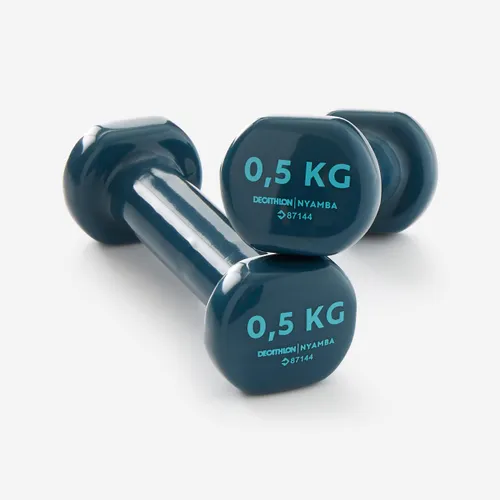 0.5kg Fitness Dumbbells Twin-pack - Navy Blue