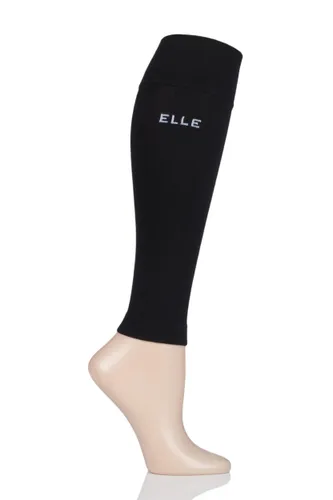 1 Pair Black Milk Compression Calf Sleeves Ladies Small - Elle