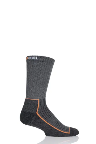 1 Pair Dark Grey Made in Finland Hiking Socks Unisex 3-5 Unisex - Uphill Sport