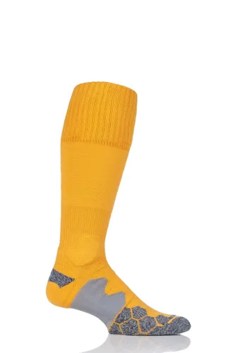 1 Pair Gold of London Made in the UK Cushioned Foot Technical Football Socks Men's 6-11 Mens - SOCKSHOP of London