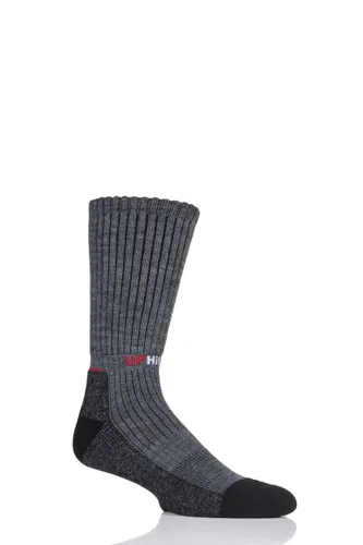 1 Pair Grey Made in Finland Extra Cushioned Sports Socks Unisex 3-5 Unisex - Uphill Sport