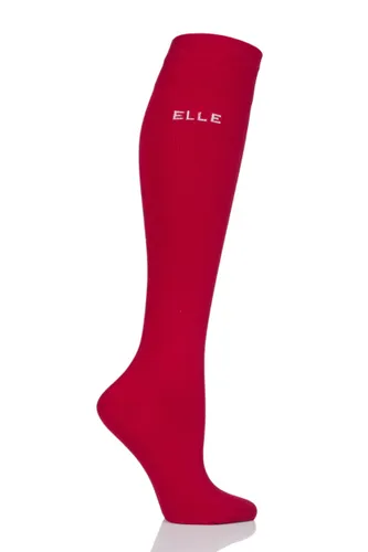 1 Pair Red Milk Compression Socks Ladies Medium - Elle