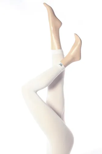 1 Pair White 0.39 Tog Thermal Underwear Leggings Ladies Large/Extra Large - Heat Holders