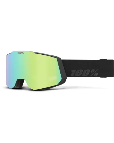 100% Essentail Black / HiPER Grey Blue Green ML Mirror + HiPER Pink Turquoise ML Mirror Goggles - Essentail Black