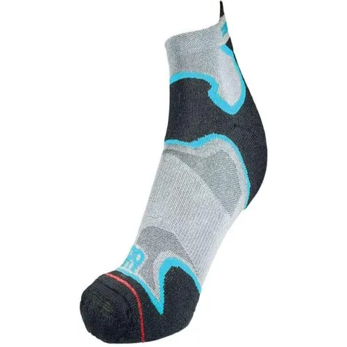 1000 Mile Fusion Socklet Repreve Silver/Kingfisher