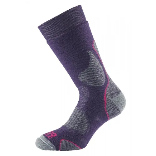 1000 Mile Womens 3 Season Walk Sock: Purple: M