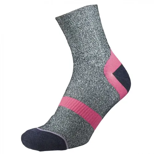 1000 Mile Womens Approach Repreve Sock: Navy Marl/Mauve: 6-8.5