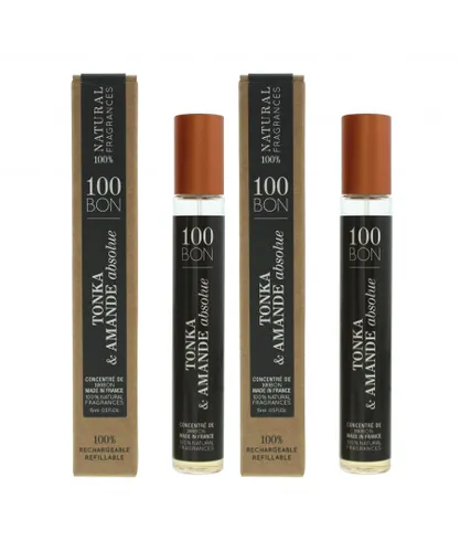 100Bon Unisex 100 Bon Tonka & Amande Absolue Refillable Eau De Parfum 15ml x 2 - One Size