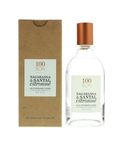 100Bon Unisex Nagaranga & Santal Citronne Eau de Parfum Spray 50ml Natural Ingredients - Orange - One Size