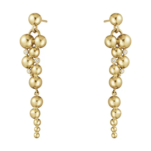 18ct Yellow Gold 0.07ct Diamond Earrings