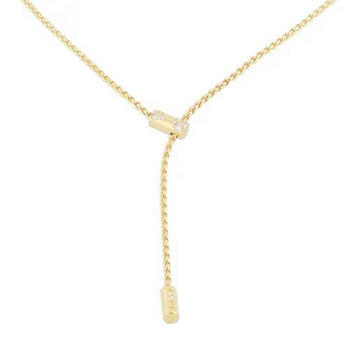 18ct Yellow Gold Aria 0.11ct Diamond Necklace