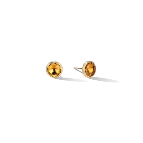 18ct Yellow Gold Jaipur Colour Collection Citrine Stud Earrings