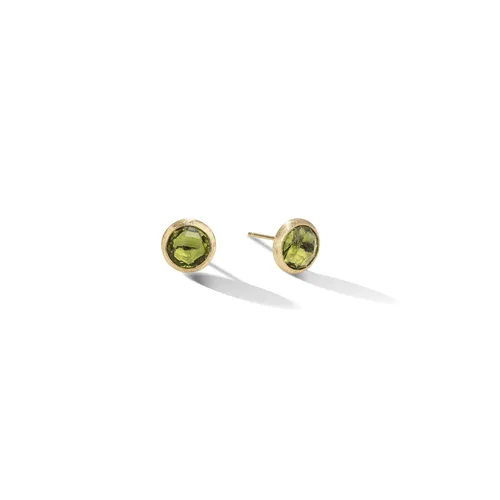 18ct Yellow Gold Jaipur Colour Collection Peridot Stud Earrings