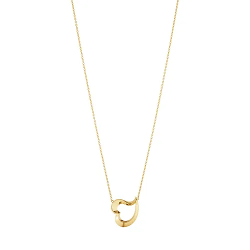 18ct Yellow Gold Love Leaf Hearts Pendant