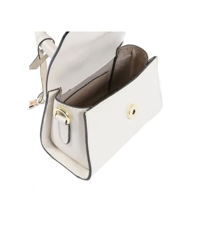 19v69 Italia Womens Mini Bag Cream GAR10V-S PALMELLATO PANNA Leather (archived) - One Size