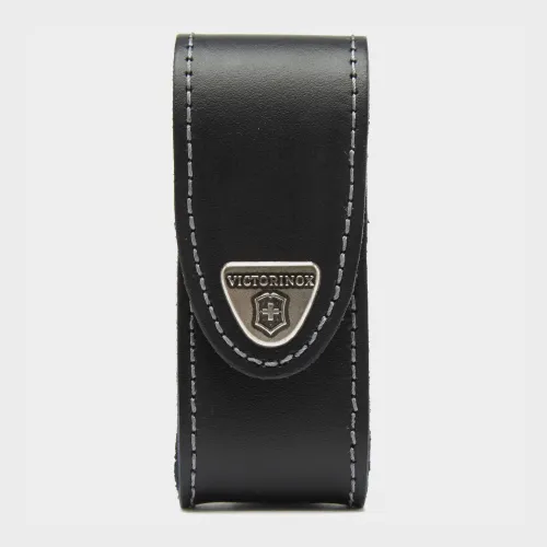 2-4 Layer Leather Belt Pouch, Black