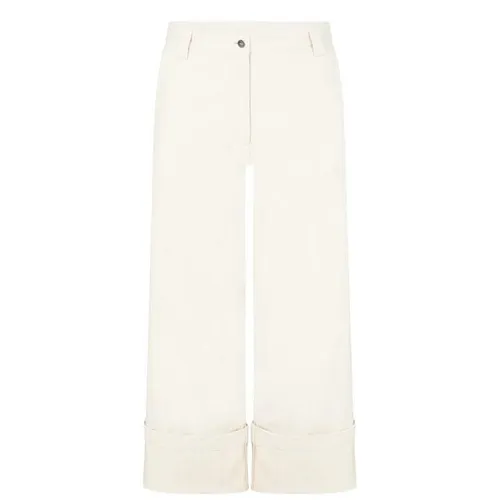 2 MONCLER 1952 Wide Trousers - White