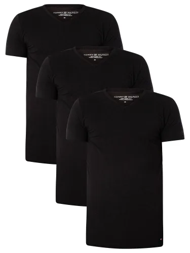 3 Pack Premium Essentials V-Neck T-Shirts