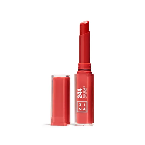 3INA MAKEUP - The Color Lip Glow 244 - Brilliant Red Colour