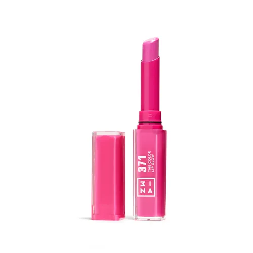 3INA MAKEUP - The Color Lip Glow 371 - Hot Pink Colour Lip