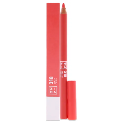 3INA MAKEUP - The Lip Pencil 318 - Coral Lip Liner with