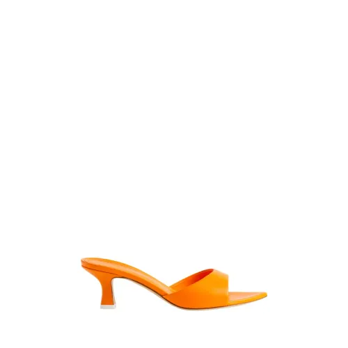 3Juin , High Heel Sandals ,Orange female, Sizes: