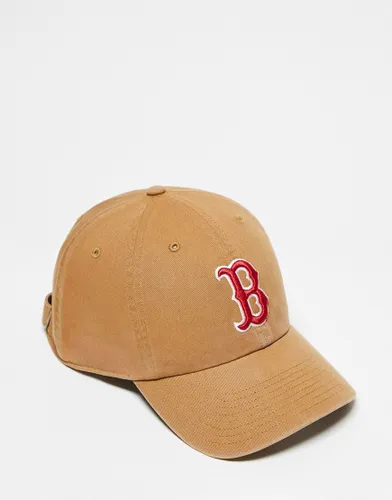 47 Brand Bost Red Sox clean up cap in beige-Neutral
