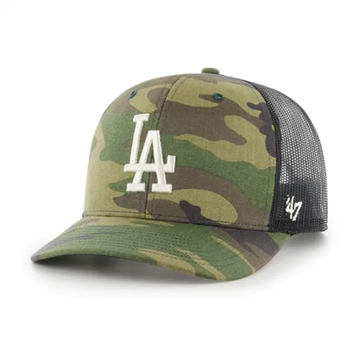 47 Brand LA Dodgers Branson Trucker Cap - Camo