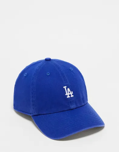 47 Brand LA Dodgers clean up cap with mini logo in washed blue