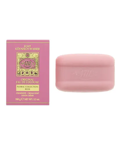 4711 Unisex Floral Collection Rose Cream Soap 100g - One Size