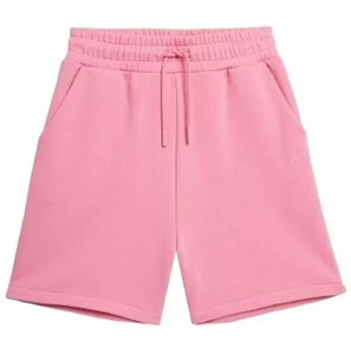 4F  4FSS23TSHOF19954S  women's Cropped trousers in Pink