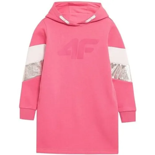 4F  JSUDD001  girls's Children's Sweatshirt in Pink