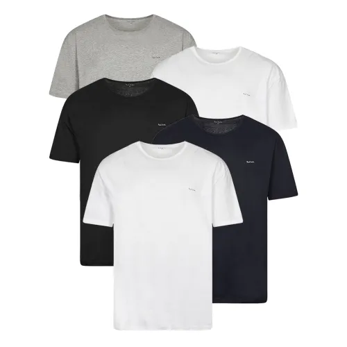 5-Pack Cotton T-Shirts - Multi