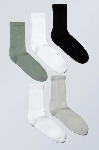 5-pack Sport Socks - Green