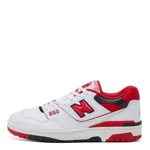 550 Trainers - White / Red