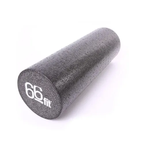 66fit EPP Foam Roller - Black - 15cm x 45cm