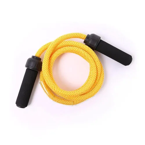 66fit Heavy Jump Rope (Black) For Fat Burning