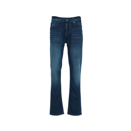 7 For All Mankind , Blue Ss24 Mens Jeans ,Blue male, Sizes: