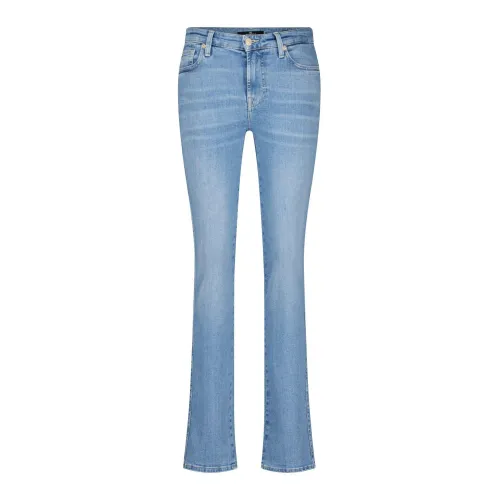 7 For All Mankind , Boot-cut Jeans ,Blue female, Sizes: