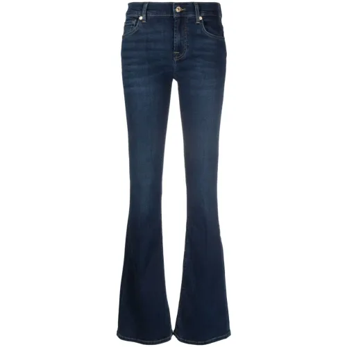 7 For All Mankind , Bootcut Blue Denim Jeans ,Blue female, Sizes: