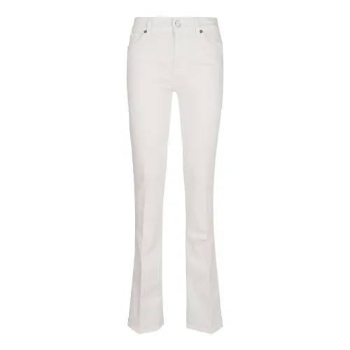 7 For All Mankind , Bootcut Pure White ,White female, Sizes: