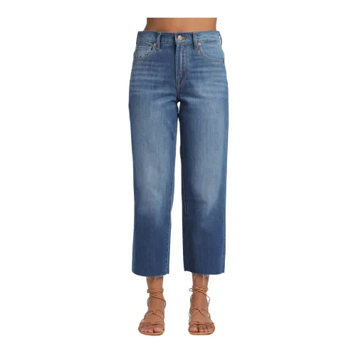 7 For All Mankind , Cropped Jeans ,Blue female, Sizes:
