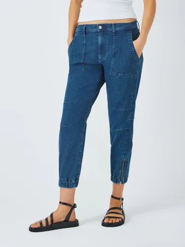 7 For All Mankind Darted Boyfriend Jogger Jeans, Slim Illusion Saturday - Slim Illusion Saturday - Female