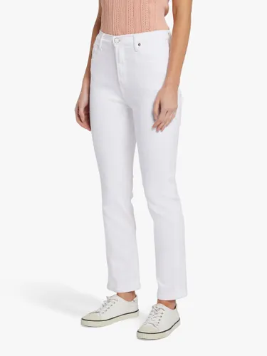7 For All Mankind Easy Slim Jeans, White - White - Female