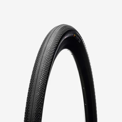 700x35 Hardskin Tubeless Ready Gravel Tyre Overide - Black