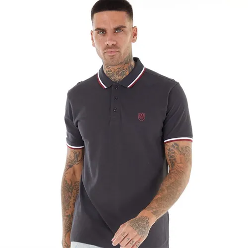 883 Police Mens Reform Polo Charcoal