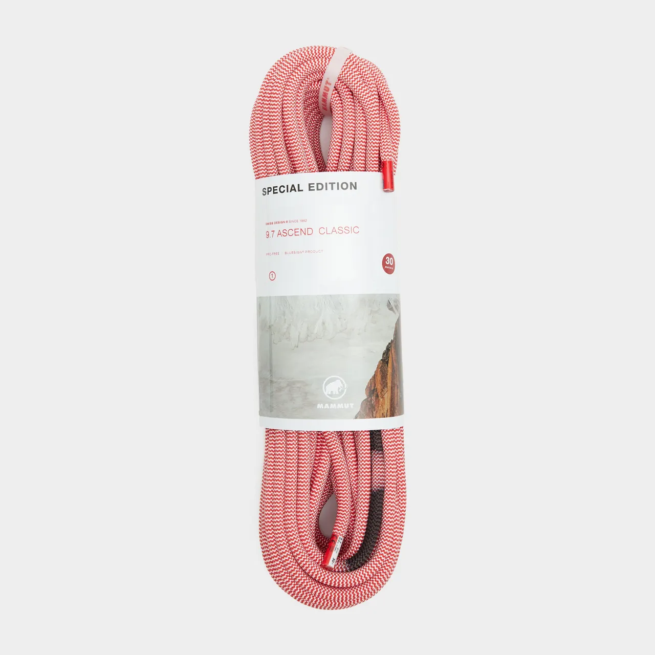 9.7mm Ascend Classic Rope 30m, Red