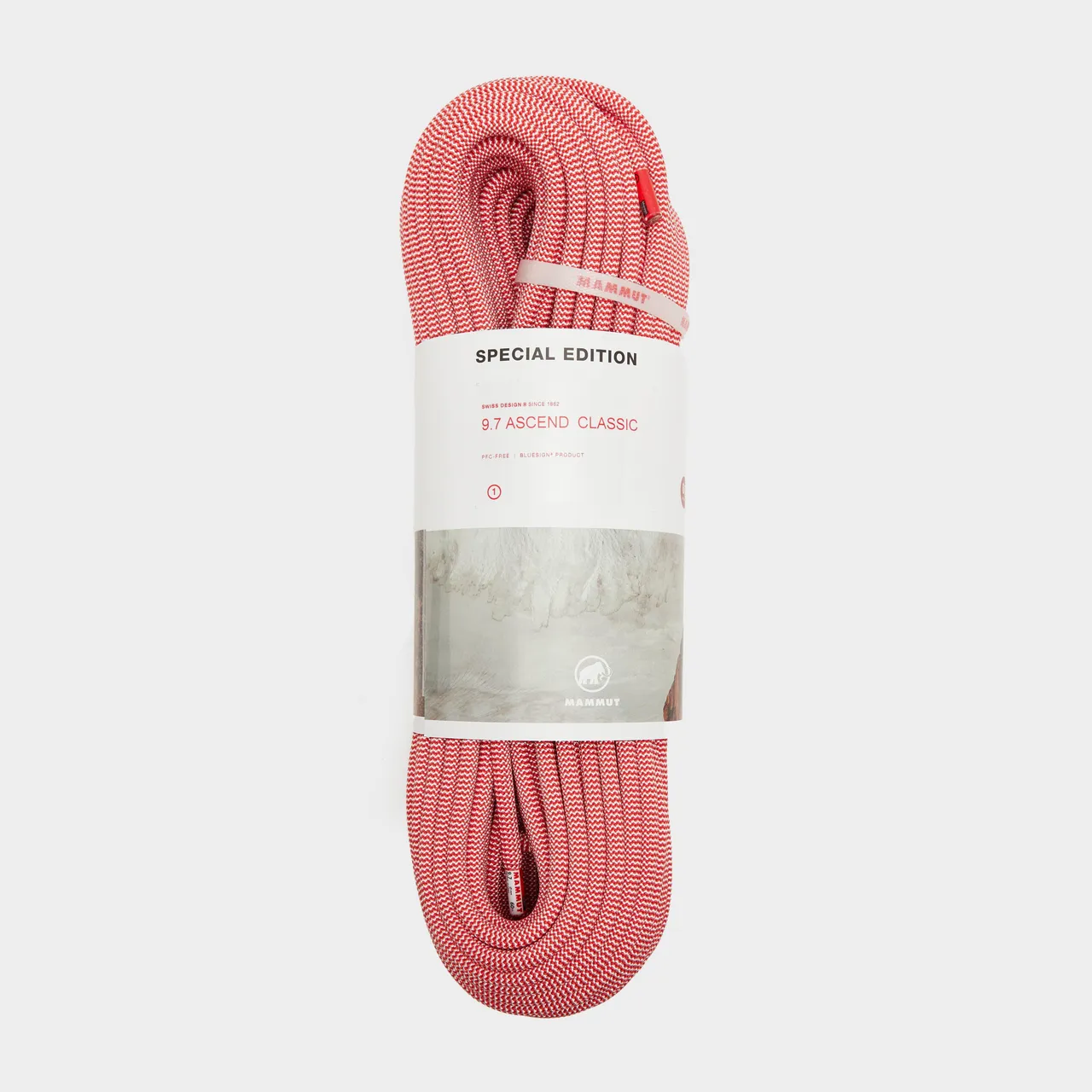 9.7mm Ascend Classic Rope 60m, Red