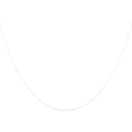 9ct Yellow Gold 16 Inch Trace Chain
